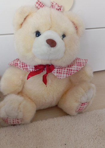 Bej Peluş Ayıcık Oyuncak