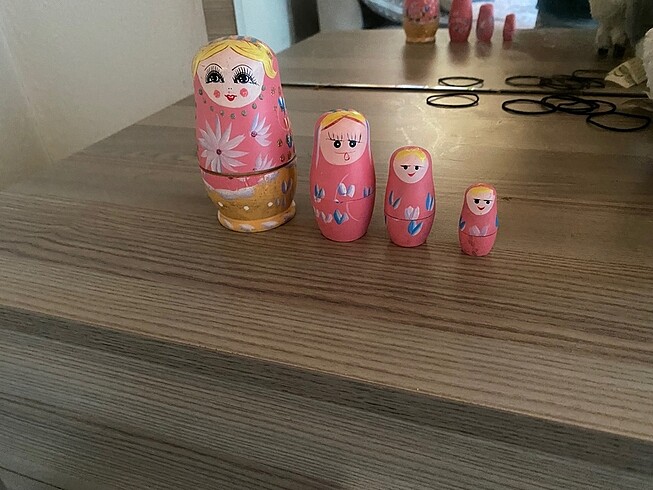 2M Kablo 4lü matruşka bebeği