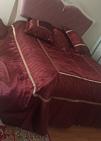 İatikbal marka çif kuşilik yatak örtüsü 