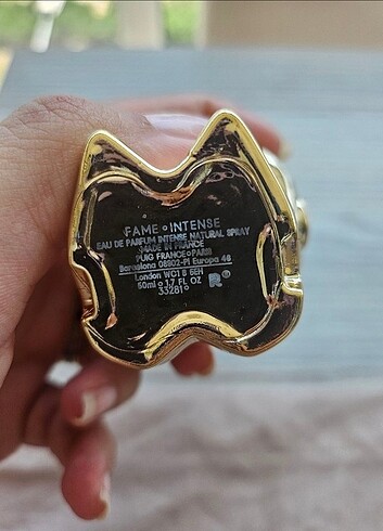  Beden Renk Paco Rabanne parfüm şişesi (BOŞ)