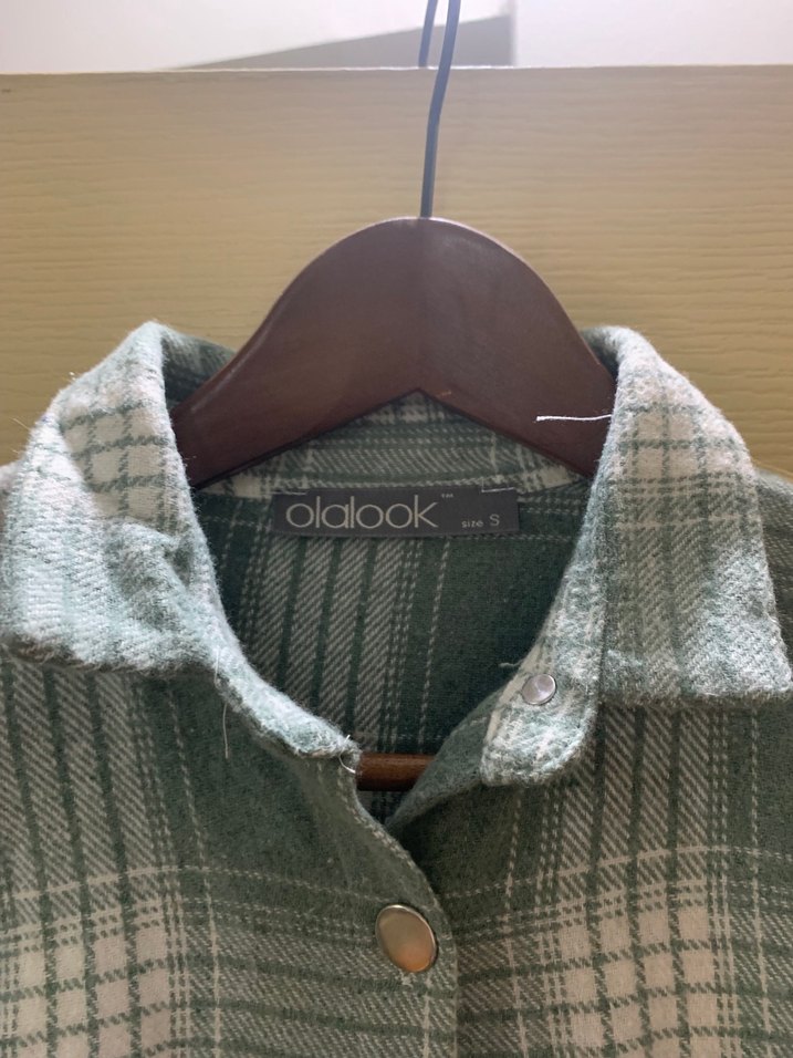 Ekose Desenli Uzun Kollu Gömlek - Görsel 2