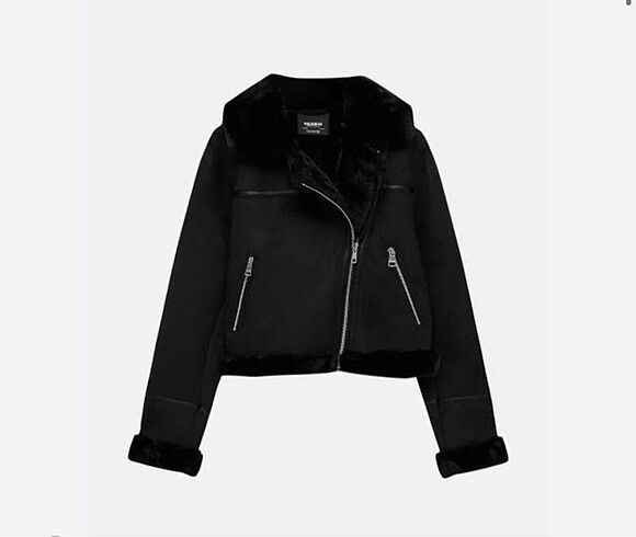 Pull And Bear Kadın Biker Mont