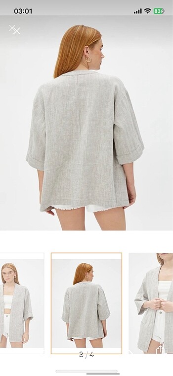 xl Beden KOTON Kimono