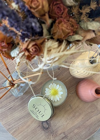 Beden altın Renk Mum / Soya Wax Mum