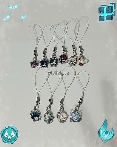 Genshin Impact Telefon Charm