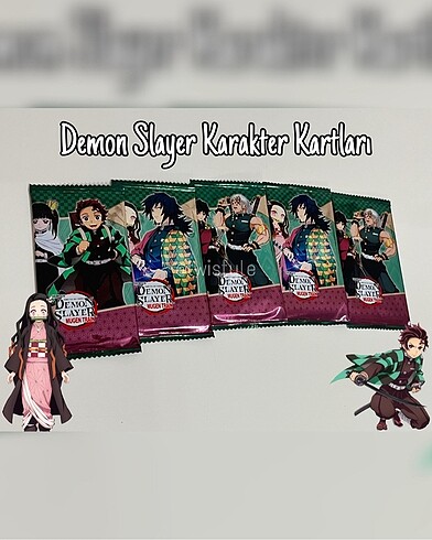 Demon Slayer Karakter Kartları