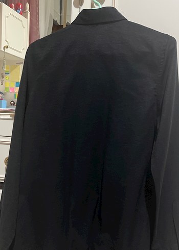 Siyah gömlek 34 beden - Görsel 4