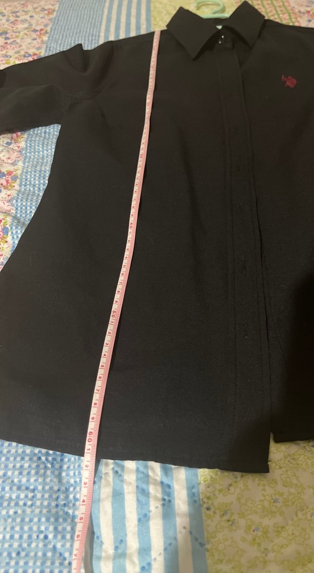 Siyah gömlek 34 beden - Görsel 5