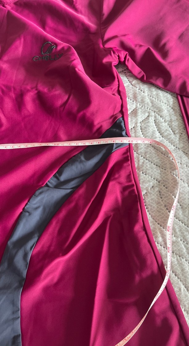 Bordo Uzun Kollu Drapeli Kadın haşema - Görsel 3