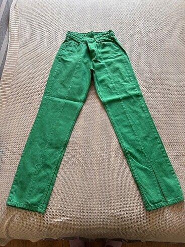 Addax Addax Pantalon Yeşil Renk