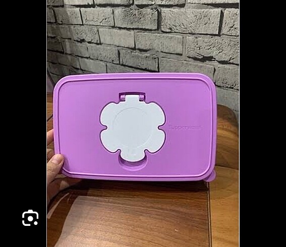 Tupperware TUPPERWARE: ıslak medin kutusu Lila renk.