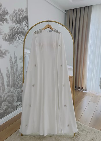 Satılık tesettür Nikah elbisesi - Görsel 5