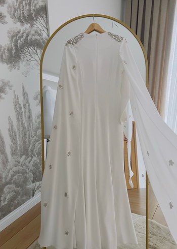 Satılık tesettür Nikah elbisesi - Görsel 8