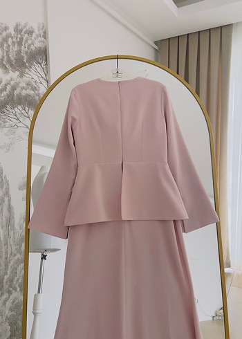 Tesettür zarif abiye elbise - Görsel 9