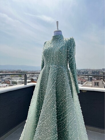 Tesettür abiye incili - Görsel 7