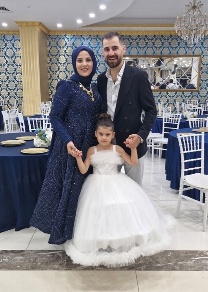 Tesettür taşlı abiye - Görsel 4