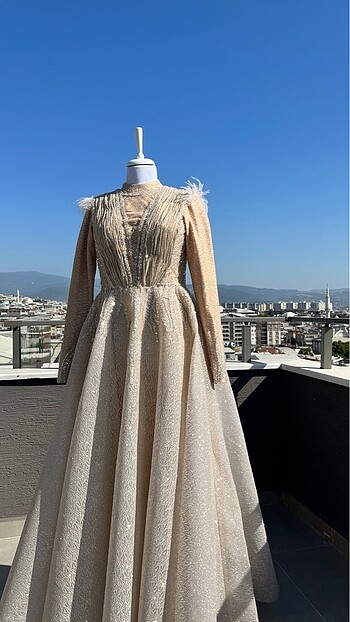 Tesettür abiye 1550 - Görsel 2