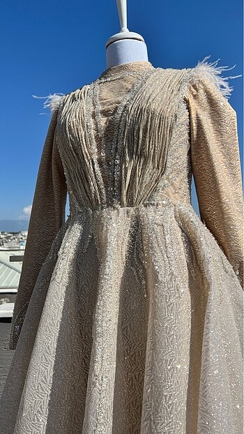 Tesettür abiye 1550 - Görsel 6