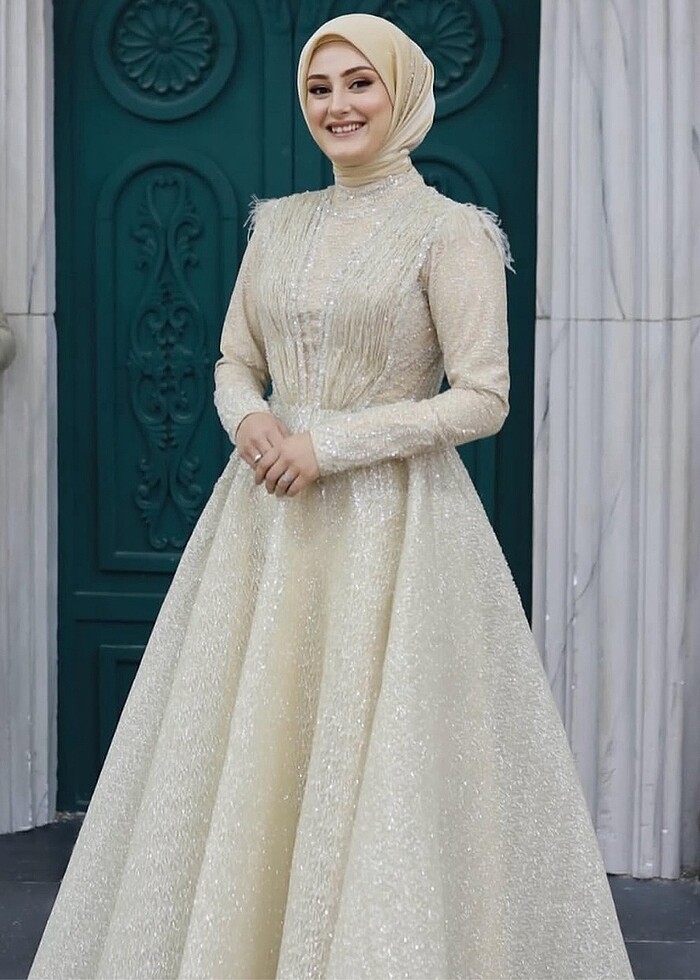 Tesettür abiye 1550 - Görsel 4