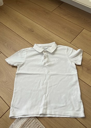 Beyaz Pamuklu Erkek Polo Yaka Tişört mavi - Görsel 5