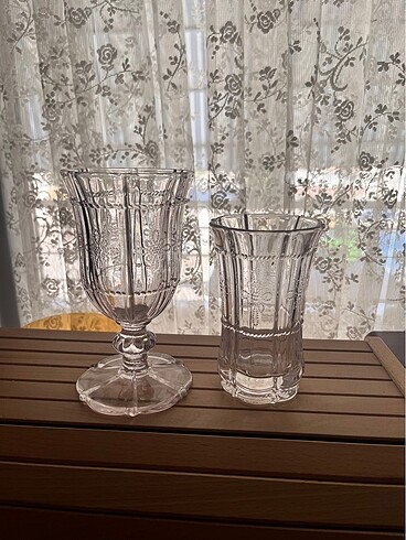 Karaca Bardak ( 12 kadeh +12 su bardağı )