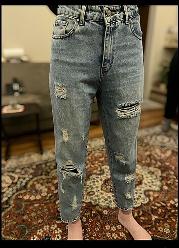 Jean yırtık Jean