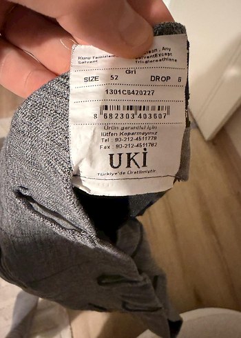 Gri 52 Beden Erkek Takım Elbise - Görsel 4