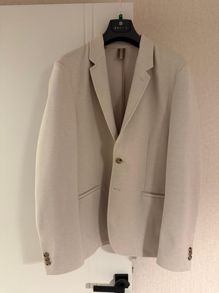 Bej 54 beden Erkek Takım Elbise - Görsel 2