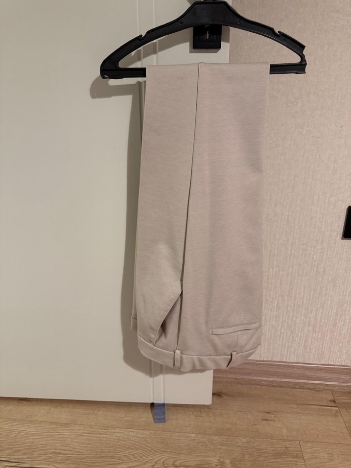 Bej 54 beden Erkek Takım Elbise - Görsel 3