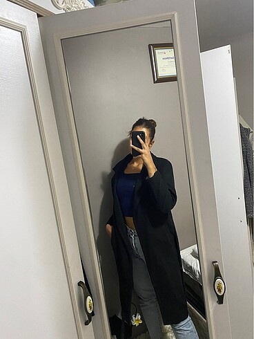 l Beden siyah Renk Zara kaban
