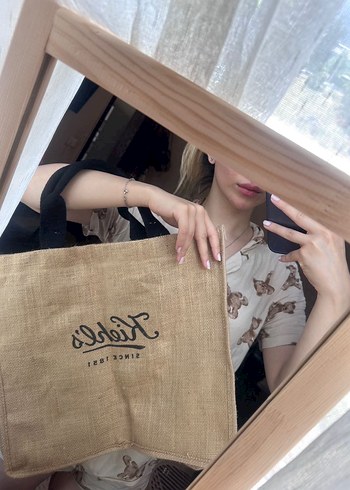 Bej Fermuarlı Günlük Kadın Çantası - Görsel 2