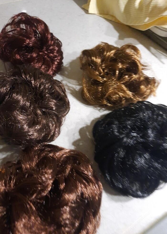 Saç lastikli toka - Görsel 4