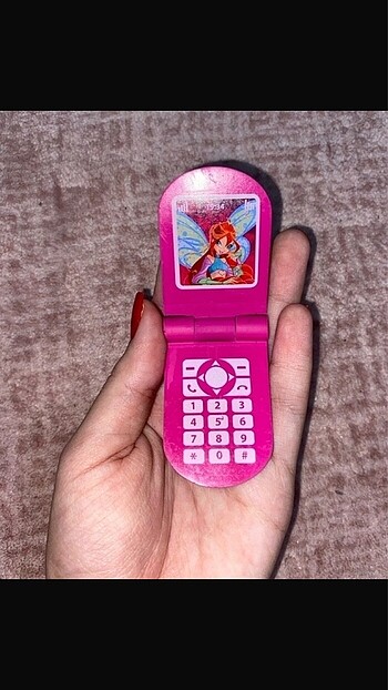 Silgi winks telefon şeklinde