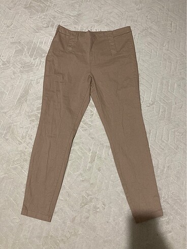 Pantalon defacto likralı bej 42-44 regular kalıp