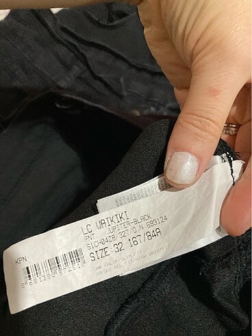 32 Beden Pantalon esnek 32/30
