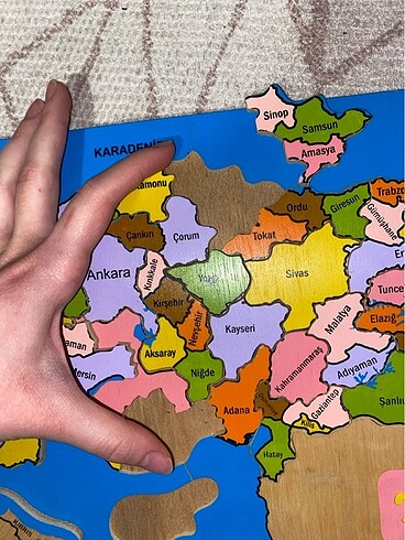 Beden Şehirler Çocuk Puzzle