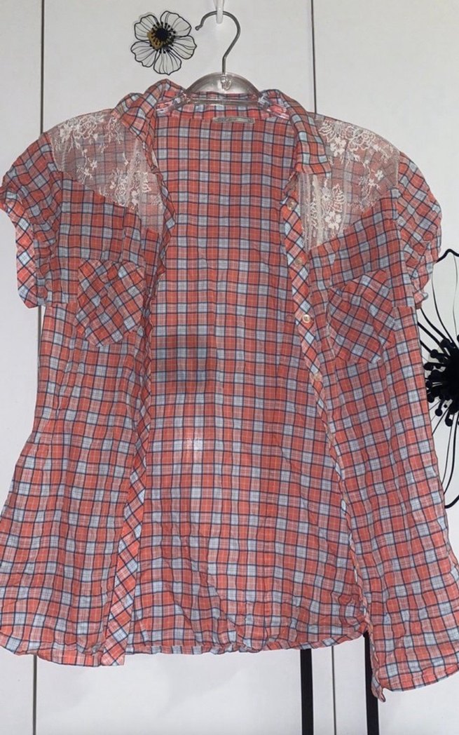 Yarım Kol Kadın Gömlek - Görsel 2