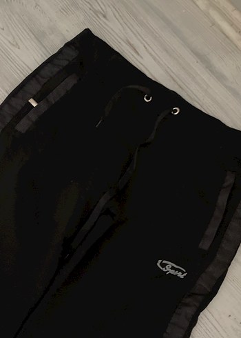 Babymall Kadın Siyah Fermuarlı Rahat Eşofman