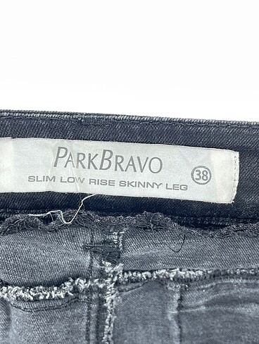 38 Beden siyah Renk Park Bravo Jean / Kot %70 İndirimli.