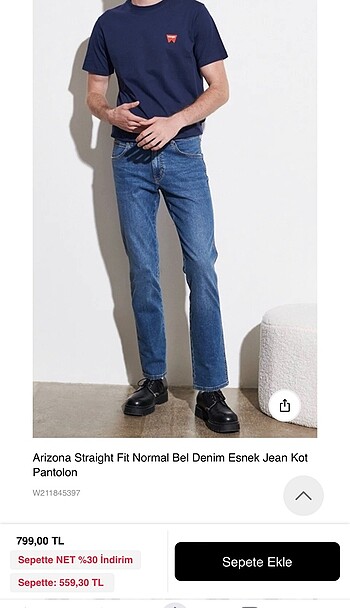 Erken pantolon Arizona jeans