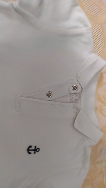 3 ürün bir arada Badi tişört beyaz yakali  su yeşili çizgili bad - Görsel 8