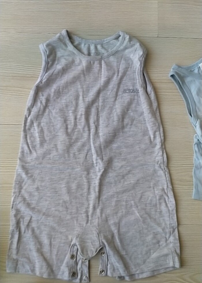 Hello baby çıtçıtlı badi alttan 12-18 ay diyor ama 2 yaşına kada - Görsel 2