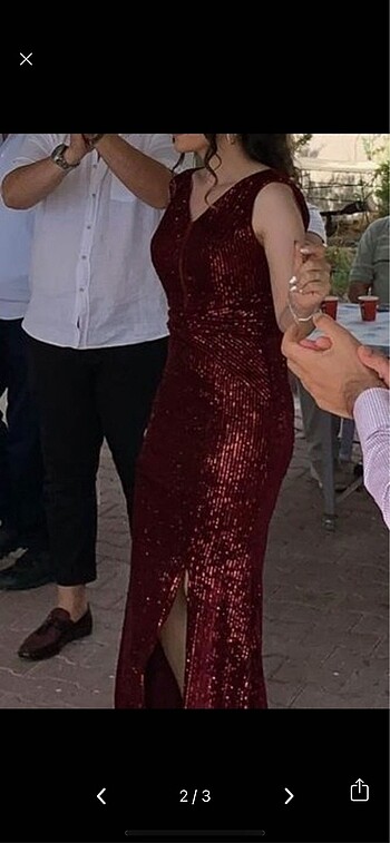 Taç Nişan elbisesi, Abiye