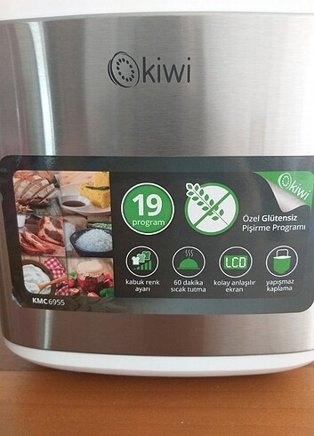 Beden Renk Kiwi 6955 Çok fonksiyonlu ekmek yapma makinesi