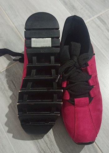 40 Beden Pembe Stiletto Topuklu Spor Ayakkabı
