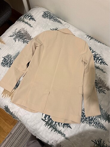 xs Beden ten rengi Renk Pull& bear blazer krem