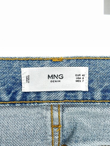 40 Beden mavi Renk Mango Jean / Kot %70 İndirimli.