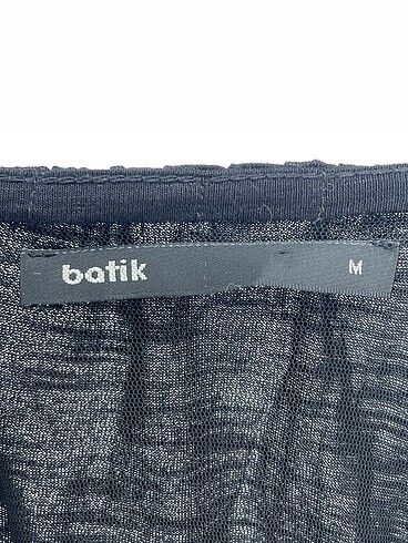 m Beden siyah Renk Batik Uzun Elbise %70 İndirimli.
