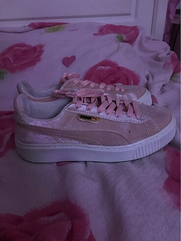 Puma pembe ayakkabı????