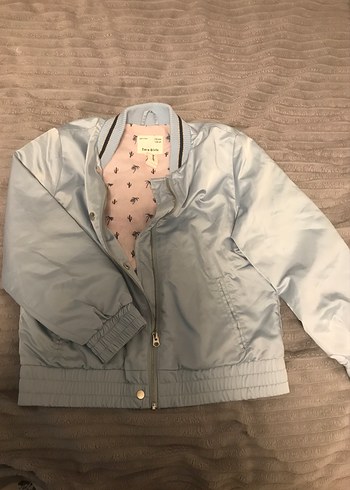 Açik Mavi  Çoçuk kız Ceket - Görsel 4